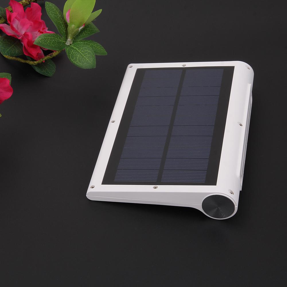 1X 42 LED Solarleuchte mit Bewegungsmelder Wasserdicht Außenleuchten Außenlampe