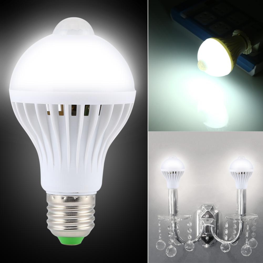 Details About 9w Led Infrared Pir Motion Sensor Lamp Auto Smart Outdoor Night Light Bulb