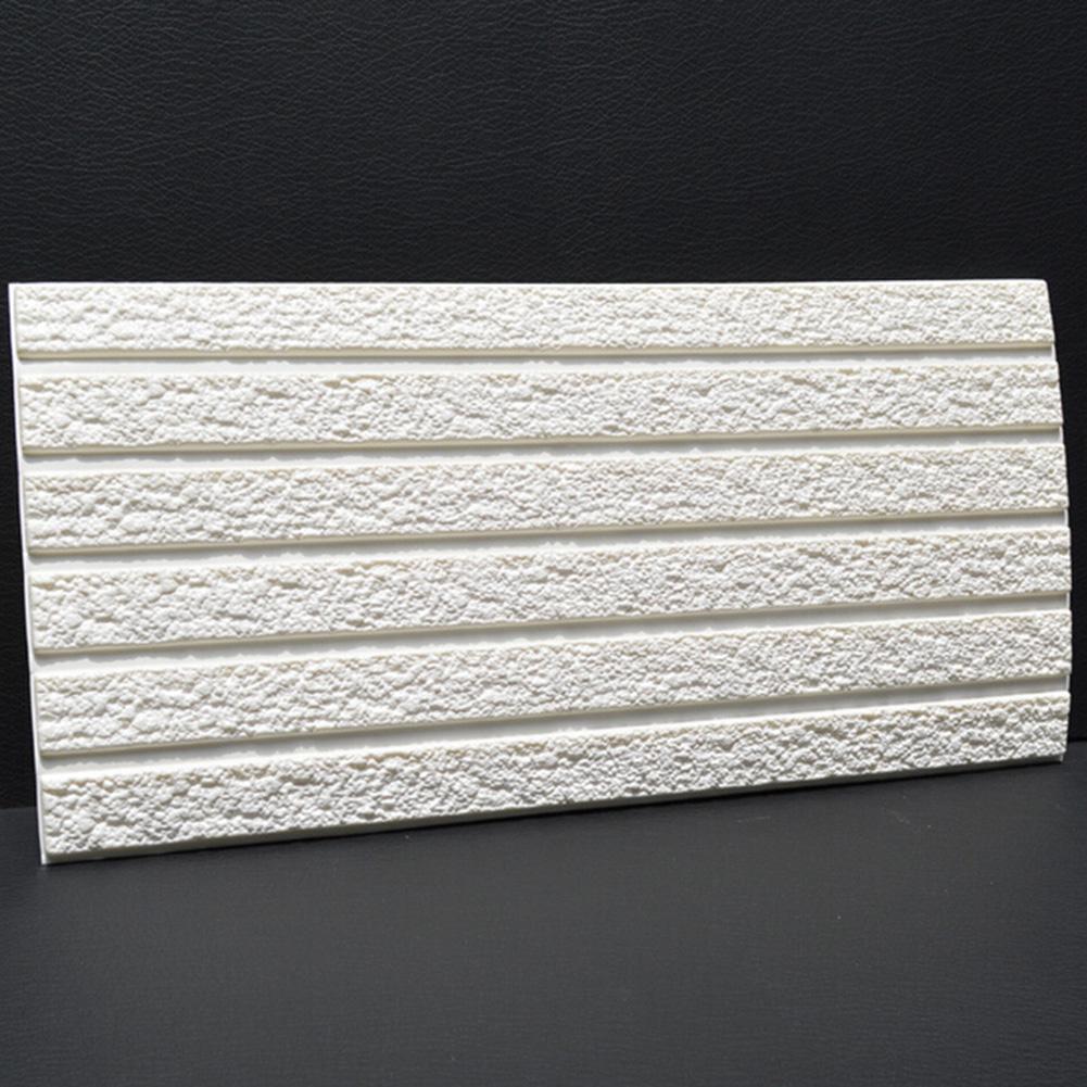 PE Foam 3D Adhesive Wall Sticker Anti-collision Waterproof Panels Decor 30×30cm