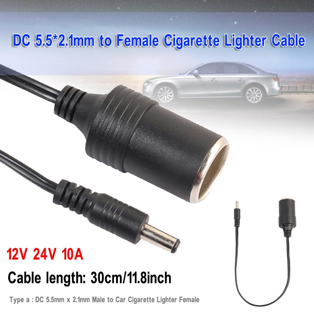 12V 120W Car Female Lighter Power Plug Socket Connector Adapter 6x