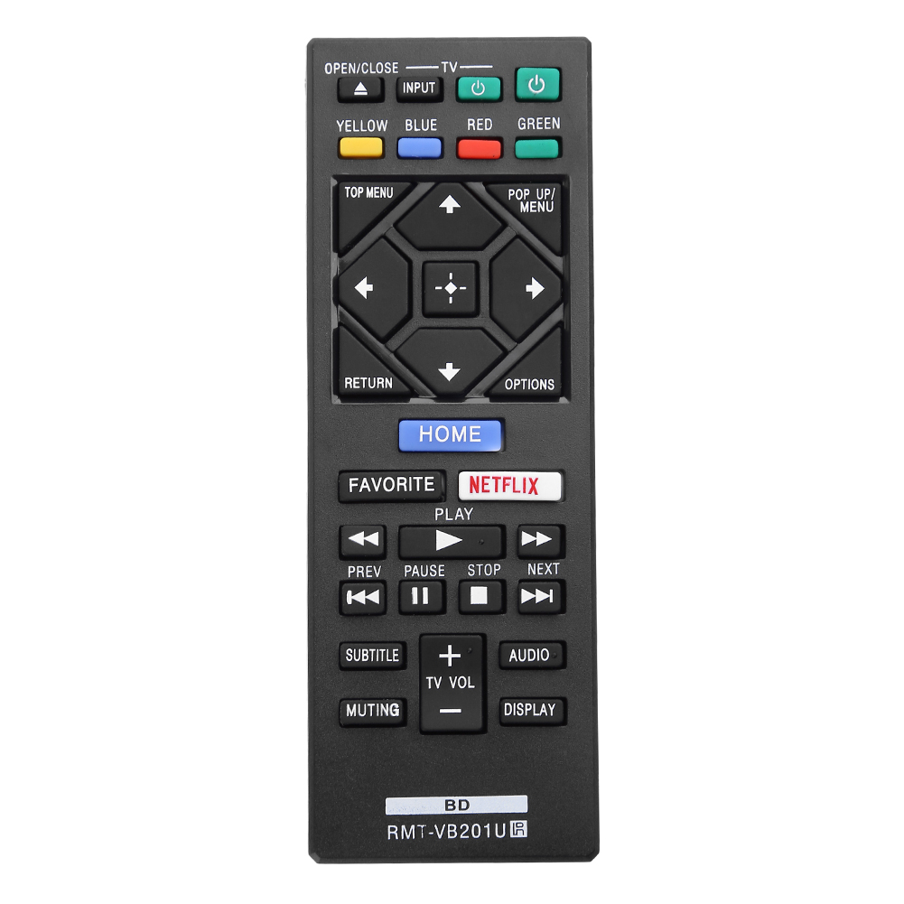 Universal Remote Controller RMT-VB201U for Sony Blu-ray BDP-BX370/S370