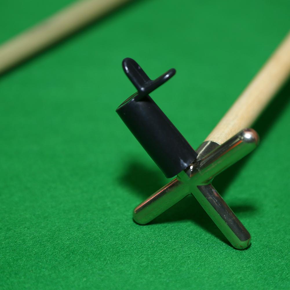 1 pc Snooker Billiard Plastic White Slip-on cue rack Bridge Head Cross Rod Holder Pool Cue Stick Frame Pole